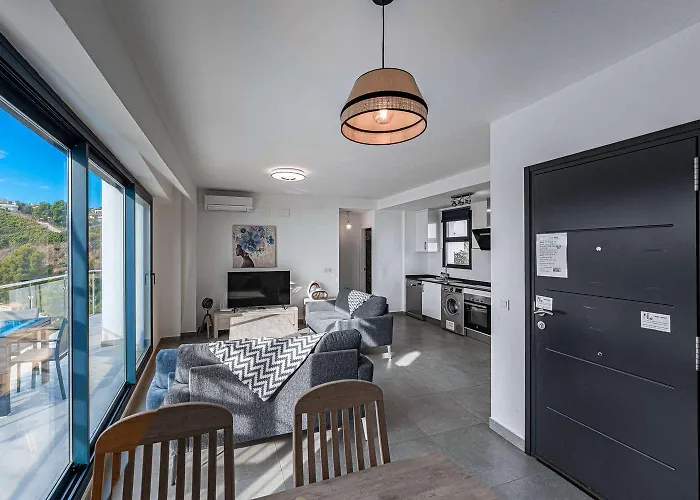 公寓 Penthouse Balcon Del Mar 124 Casasol 内尔哈